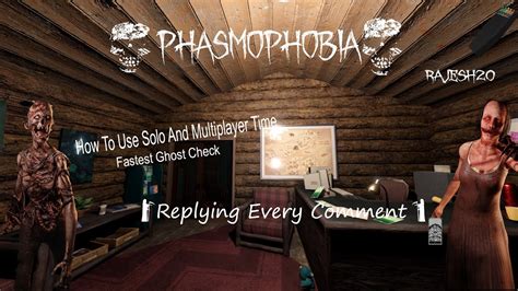 LIVE Phasmophobia Replying Every Comment Rajesh20 YouTube