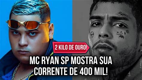 MC RYAN SP mostra sua CORRENTE de 400 MIL REAIS e MC PH comove FÃS de