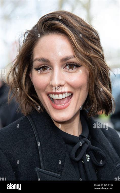 Paris France St Mar Olivia Palermo Attending The