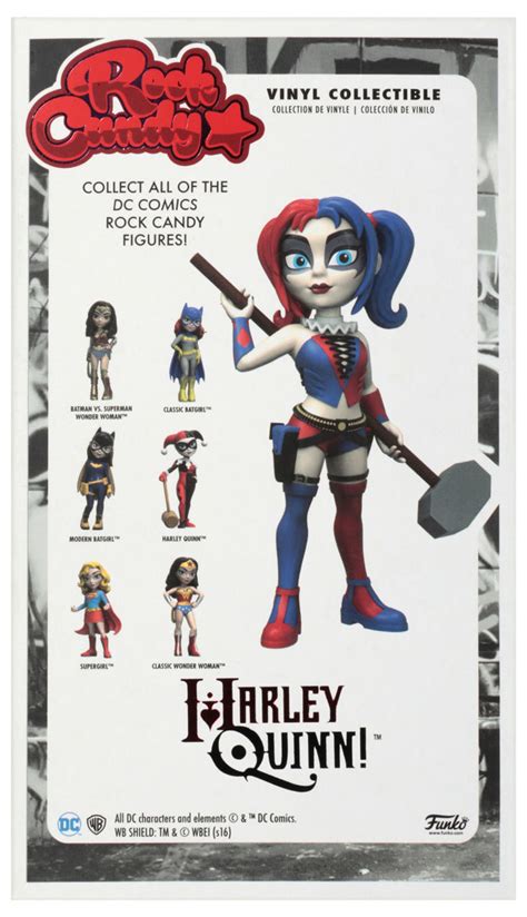 Funko Rock Candy Harley Quinn Black And White Walmart Exclusive New Mint Condition