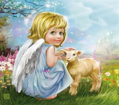 5d Diamond Painting Lamb And Daffodils Kit