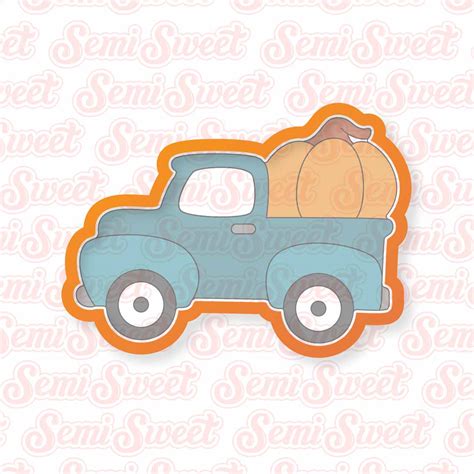 How To Make Fall Pumpkin Truck Cookies