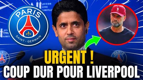 🚨💥 Regardez Ça Le Psg A InfligÉ Un Coup Dur De 60 Millions Deuros À