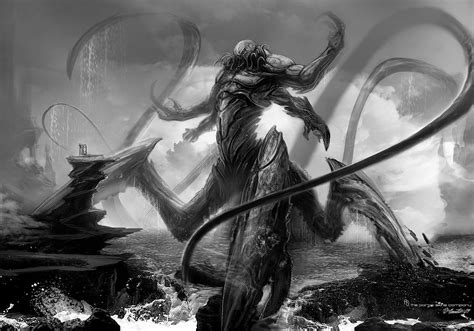 Epic Kraken Fantasy Stunning HD Wallpaper