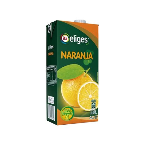 Pack Uds Ifa Eliges Zumo De Naranja Brik L Avunto