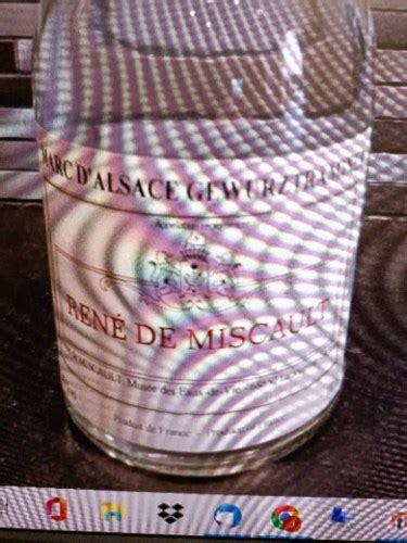 René de Miscault Marc d Alsace Gewürztraminer Vivino US