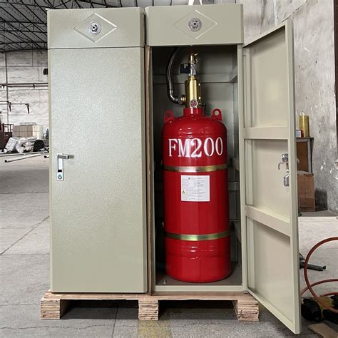 Hfc Ea Gas Fire Suppression Fm Cabinet System Total Flooding Clean