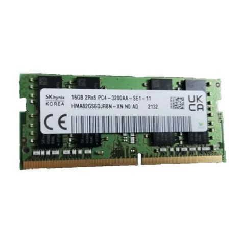 RAM MÉMOIRE POUR ordinateur portable SK Hynix 16 Go 2Rx8 DDR4 3200 PC4