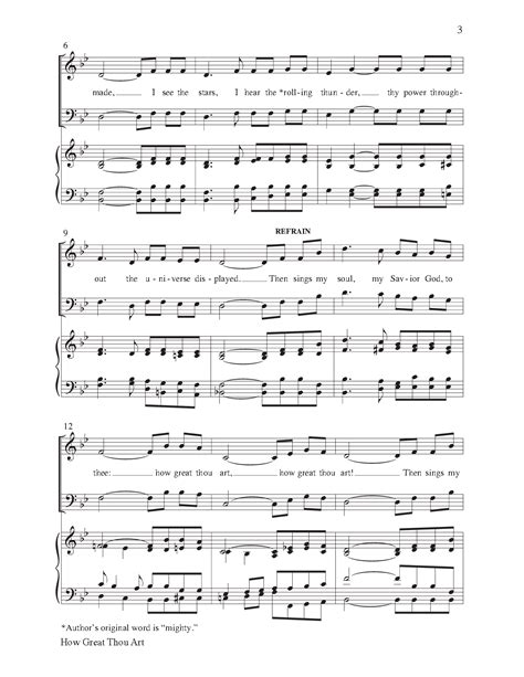 How Great Thou Art SATB With Organ By Stua J W Pepper Sheet Music