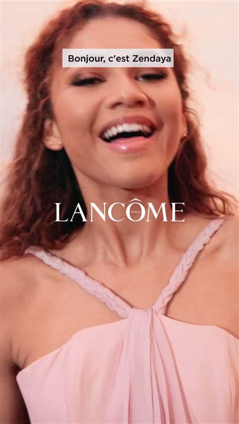 Zendaya Updates On Twitter Zendaya For Lancômes “idôle Nectar