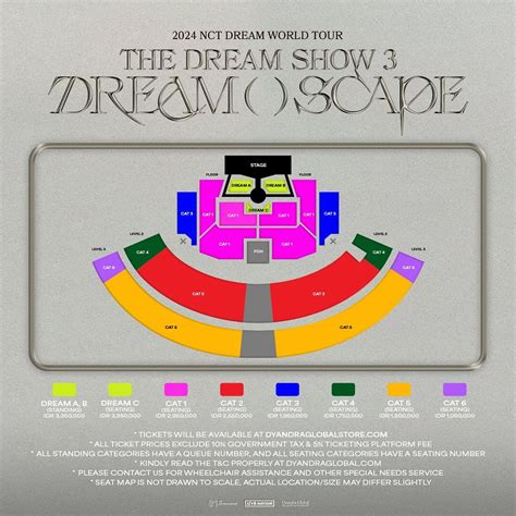 Detail Tiket Konser Nct Dream Di Gbk Ada Vip Package Dan Soundcheck