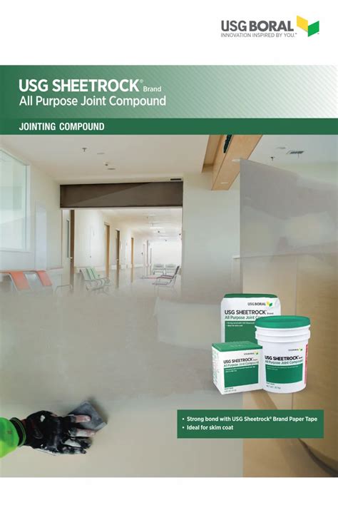 Usg Boral 5 Kg All Purpose Joint Compound At Rs 500 Kg Surat ID