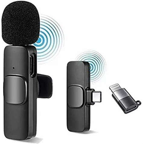 Universal Black K8 Wireless Microphone at ₹ 250/piece in Bhiwandi | ID ...