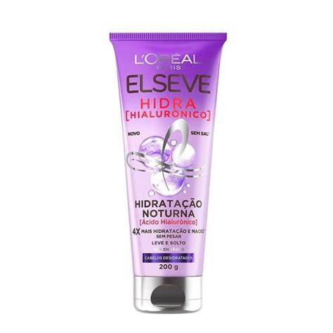 Elseve Hidra Hialurônico Creme Hidratação Noturna Ácido Hialurônico