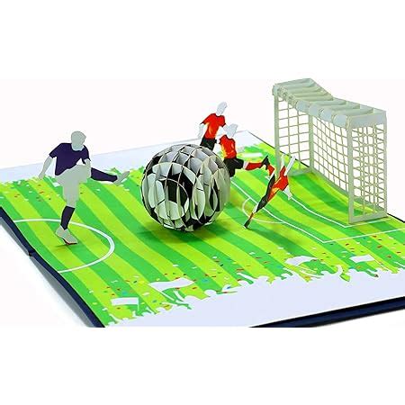 Cutpopup Football Soccer Carte Fete Des Peres Carte De F Te Des