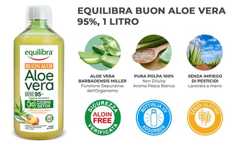 Equilibra Integratori Alimentari Buon Aloe Vera Integratore Aloe