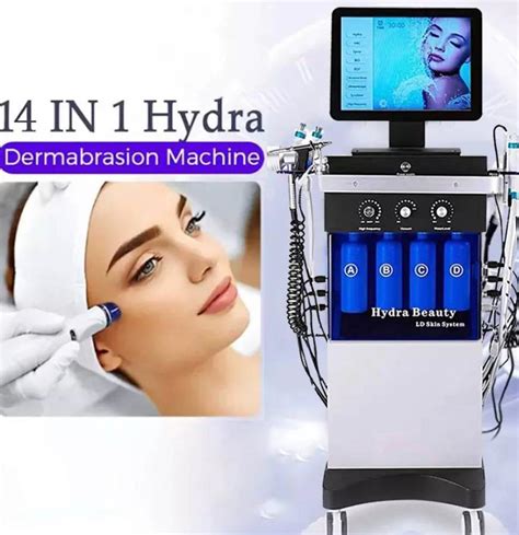 14 In 1hydro Microdermabrasion Oxygen Jet Aqua Facials Skin Care