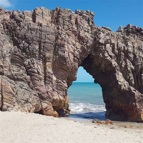 Pedra Furada No Parque Nacional De Jericoacoara