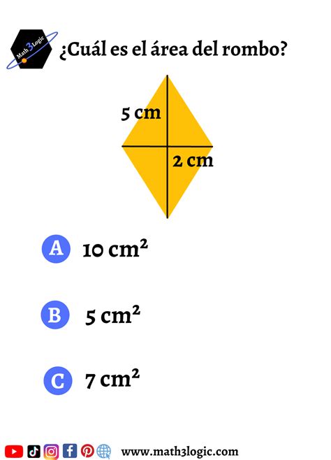 Ejercicios Interactivos Para Practicar El área De Figuras Geométricas Math3logic