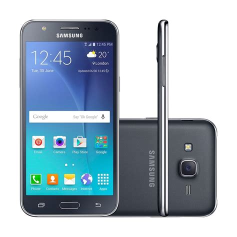 Smartphone Samsung Galaxy J Duos Tela Hd Quad Core Gb Dual