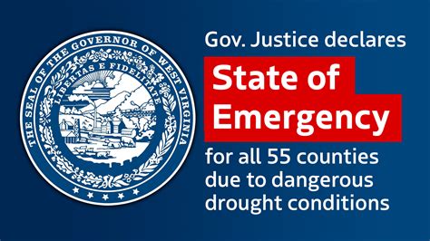 Gov Justice Announces State Of Emergency For All 55 Counties Due To