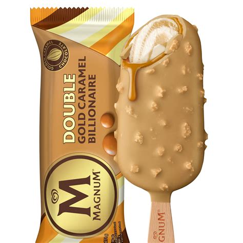 Algida Magnum Double Caramel Gold Bilionaire Zmrzlina X Ml Zvoska