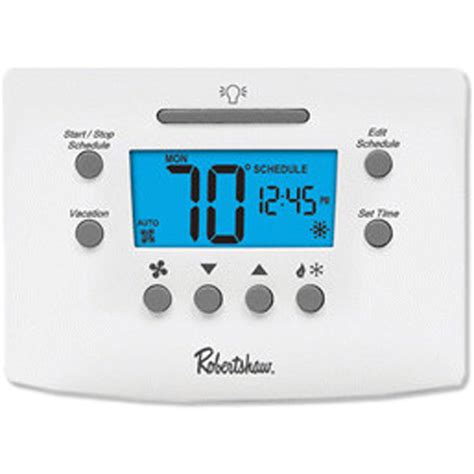 Robertshaw Rs6110 Programmable Thermostat Plumbersstock