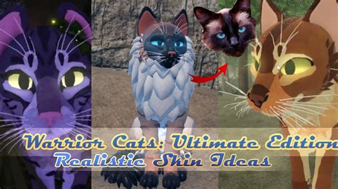 Warrior Cats REALISTIC Skins Morphs Ideas 11 Roblox YouTube