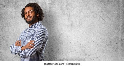 2860 African Businessman Standing Arms Crossed Stock Photos Images