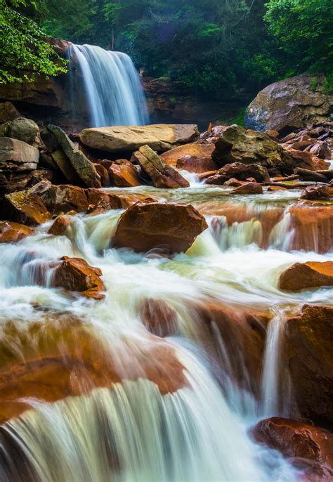 12 Mesmerizing Waterfalls In West Virginia Map