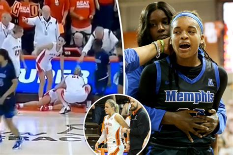 Womens Nit Game Ends With Memphis Jamirah Shutes Punching Bgsus