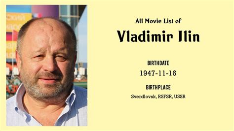 Vladimir Ilin Movies list Vladimir Ilin| Filmography of Vladimir Ilin ...