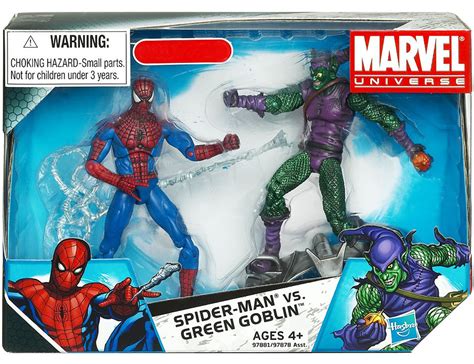 Marvel Universe Spider Man Vs Green Goblin Exclusive 375 Action