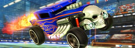 Hot Wheels DLC Coming To Rocket League Team VVV