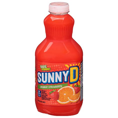 Sunny D Orange Strawberry Citrus Punch 64 Oz Juice And Drinks