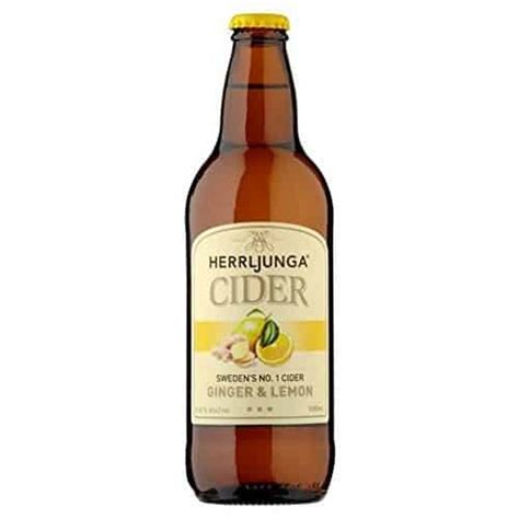 Buy Herrljunga Ginger And Lemon Cider 12x500ml Threshers Uk