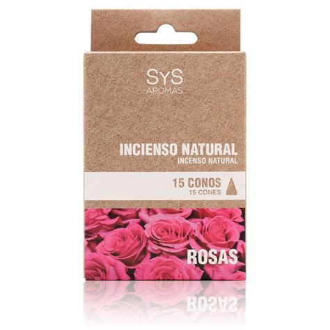 Comprar Incienso Natural Rosas Conos Sys Aromas