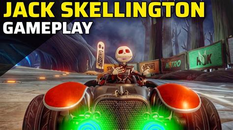 Jack Skellington Racer Gameplay Disney Speedstorm YouTube