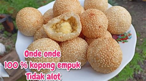 ONDE ONDE KOPONG 100 TANPA KENTANG ONDE ONDE EMPUK TIDAK ALOT