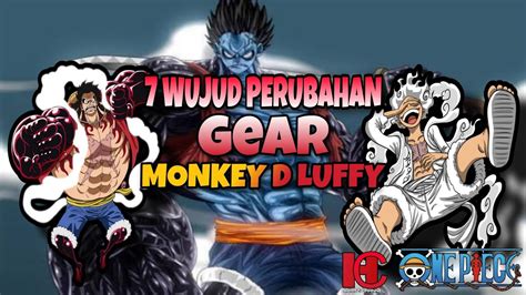 Inilah Wujud Perubahan Gear Monkey D Luffy Youtube