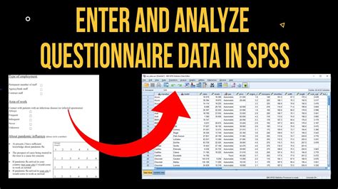 SPSS How To Enter And Analyze Data From A Questionnaire YouTube