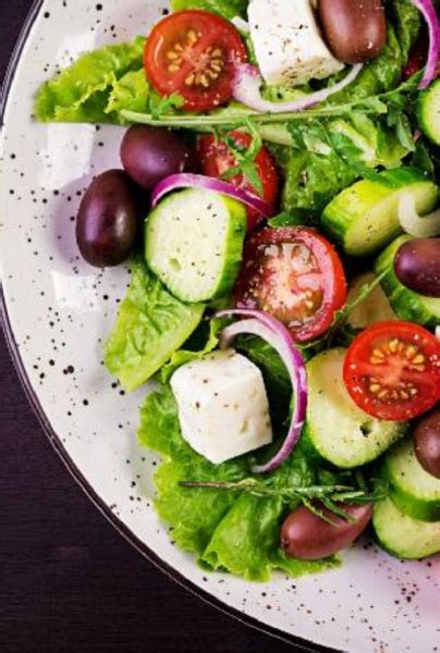 Ensalada Griega Una Receta Rica Nutritiva Y Refrescante Que No Te