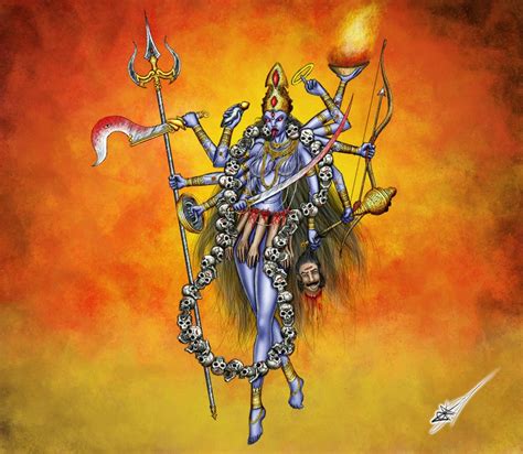 Hindu God Kali The Dark Mother