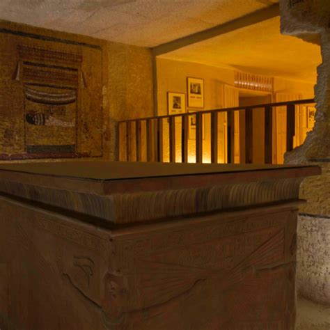 The Burial Chamber Of Tutankhamun