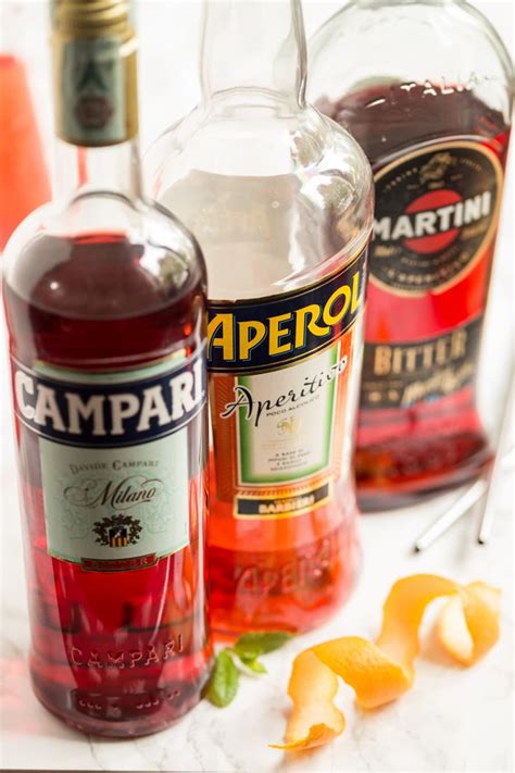 Campari Spritz And Campari Soda Electric Blue Food Kitchen Stories