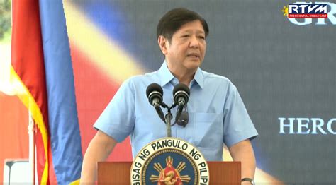 Speech By President Ferdinand R Marcos Jr During The Groundbreaking