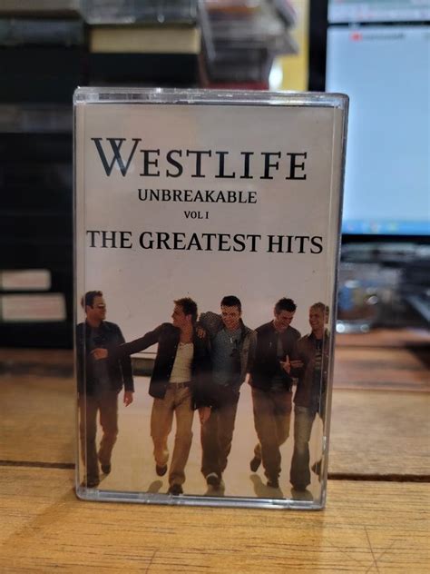 Cassette Westlife Unbreakable Vol 1 The Greatest Hits Hobbies And Toys