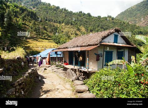 Beautiful House Home Building In Nepal Khumbu Valley Solukhumbu