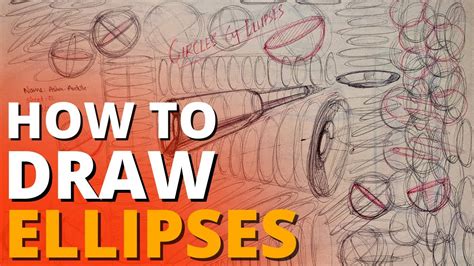 How To Draw Ellipse Freehand Ellipses Product Design Sketching