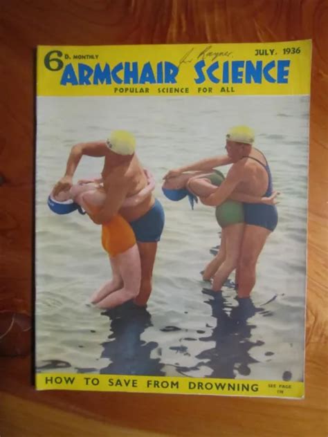 Magazine Vintage Armchair Science July No Volume Viii Great